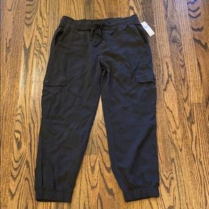 Anthropology Black Utility Pants